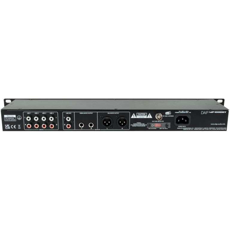 Media Player Professional DAP MP-100DBT_01