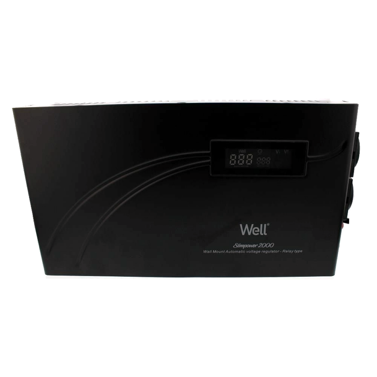 Stabilizator tensiune WELL Slimpower 2000