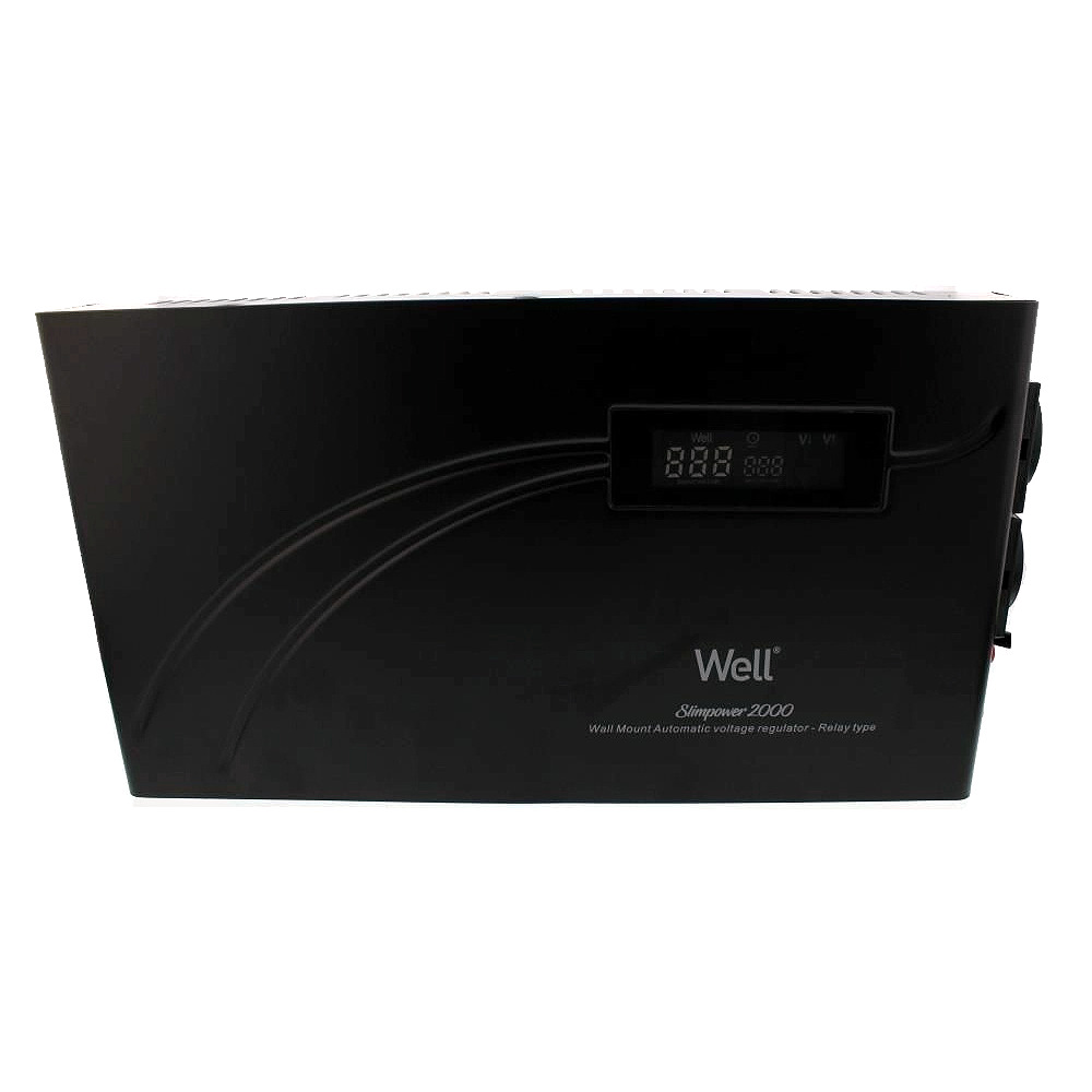 Stabilizator tensiune WELL Slimpower 2000