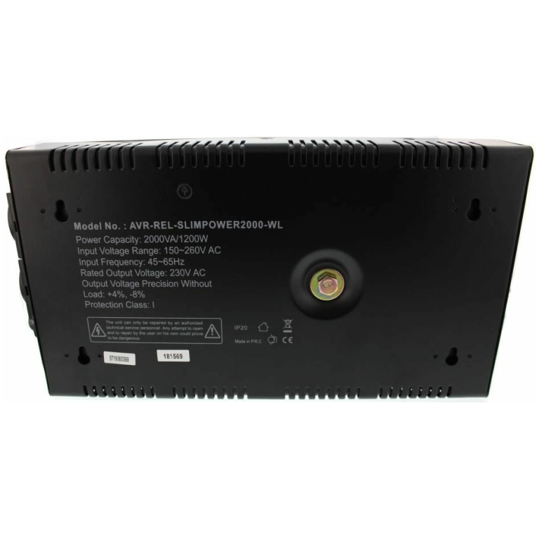 Stabilizator tensiune WELL Slimpower 2000_02