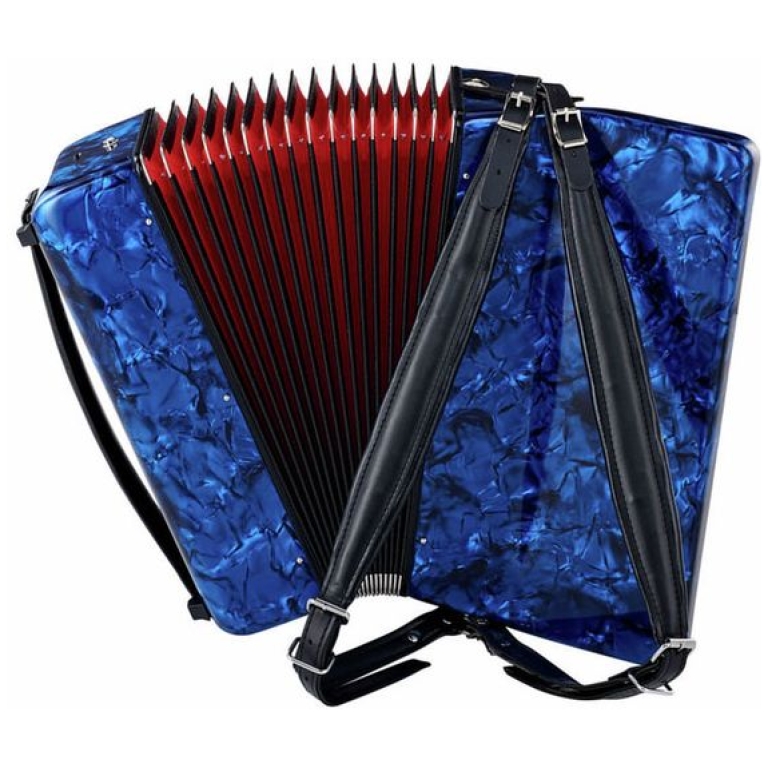 Acordeon 72 basi albastru Startone Piano Accordion 72 Blue MKII_03