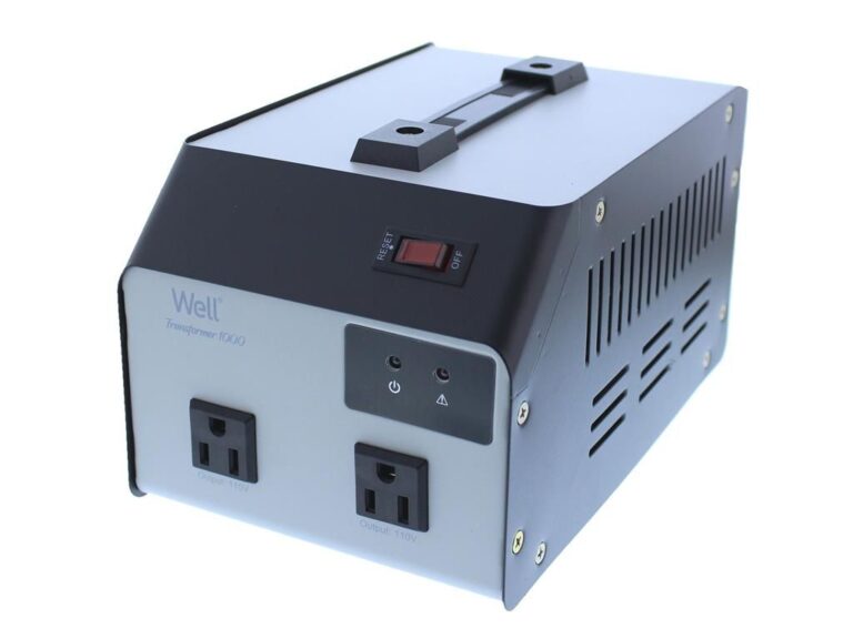 Convertor tensiune 220V-110V 1000VA 2 iesiri WELL