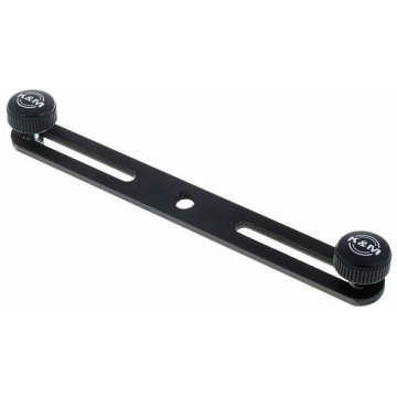 Suport pentru 2 microfoane K&M 23550 Microphone Stereo Bar_01