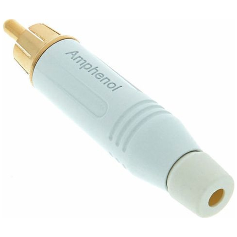 Conector RCA Tata Alb Amphenol ACPR-WHT_01
