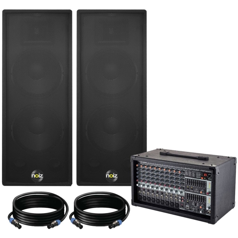 Sistem pentru muzica live Voice Box cu mixer amplificat PMP2000