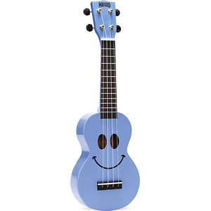 Ukulele Sopran Mahalo Smiley Light Blue - Mahalo