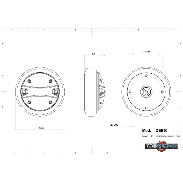 Driver inalte FBT Himaxx 60 B&C DE610-8_03