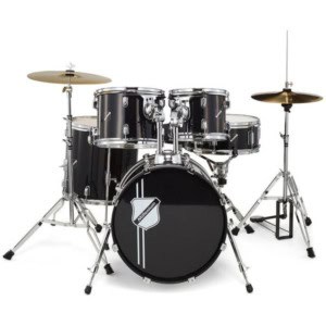 Millenium Focus 18 Drum Set Black - Millenium