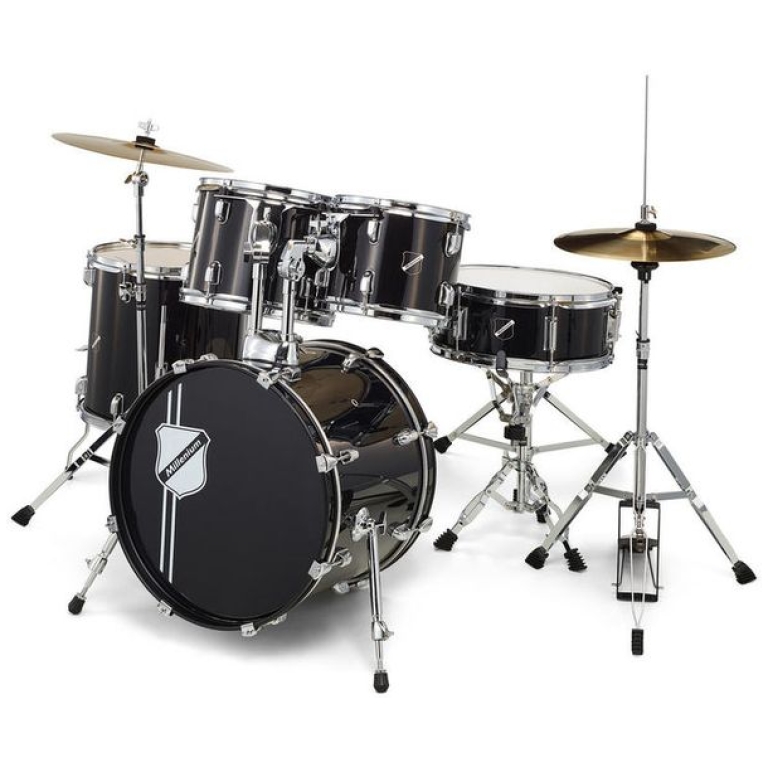 Millenium Focus 18 Drum Set Black_03