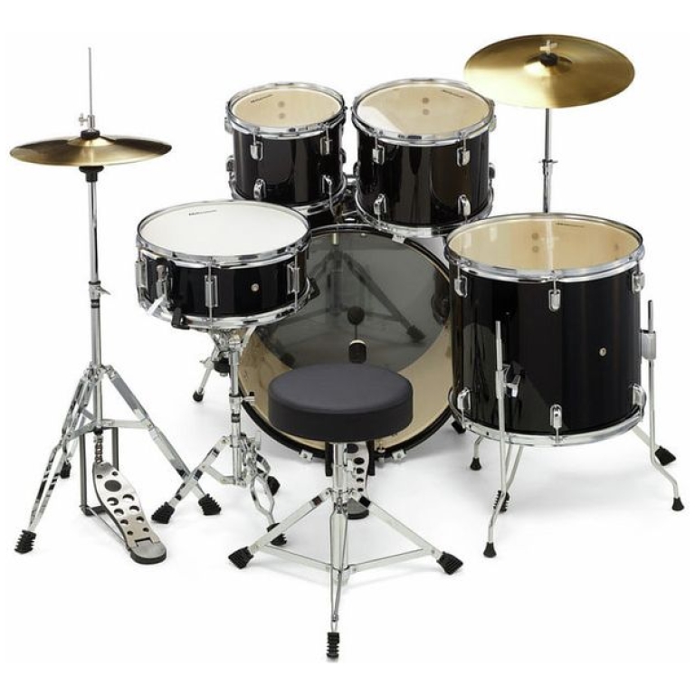 Millenium Focus 20 Drum Set Black_02