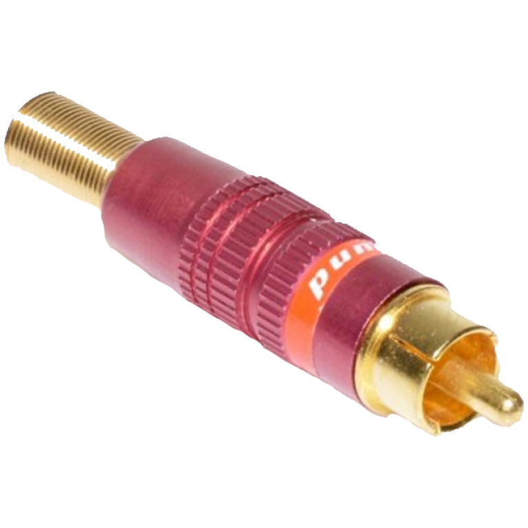 Mufa RCA tata gold-rosu