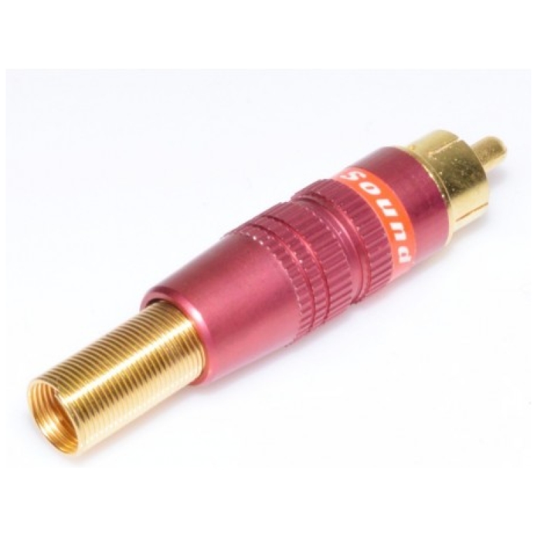 Mufa RCA tata gold-rosu_01