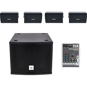 Sistem audio ambiental 4.1, Subwoofer activ + 4 Bose FS2SE