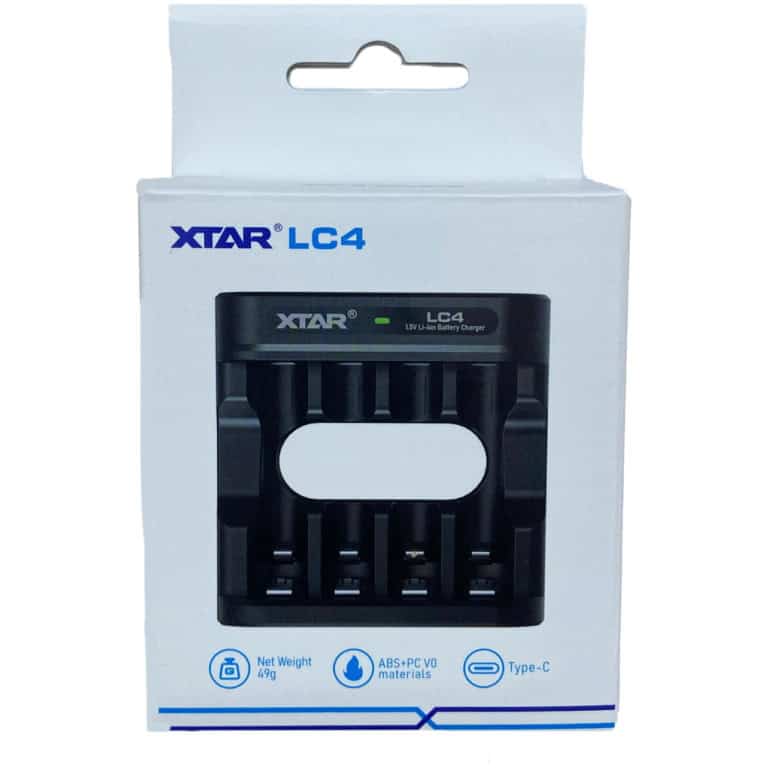 Incarcator 4 acumulatori Litiu-Ion LC4 XTAR
