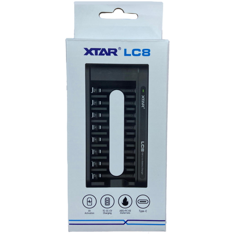 Incarcator acumulatori Litiu-Ion LC8 XTAR