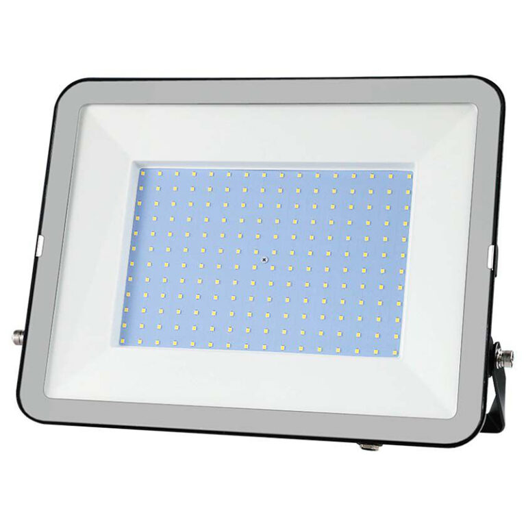 Proiector Led 300W exterior V-TAC, CIP Samsung, alb rece, negru