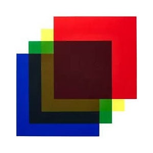 Set 4 filtre color PAR64 Lee Colour Filter