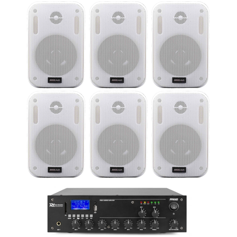 Set sonorizare ambientala Master Audio CMP500W