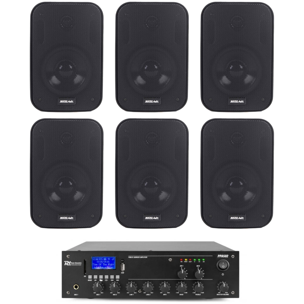 Sistem sonorizare spatiu comercial Master Audio CMP500B