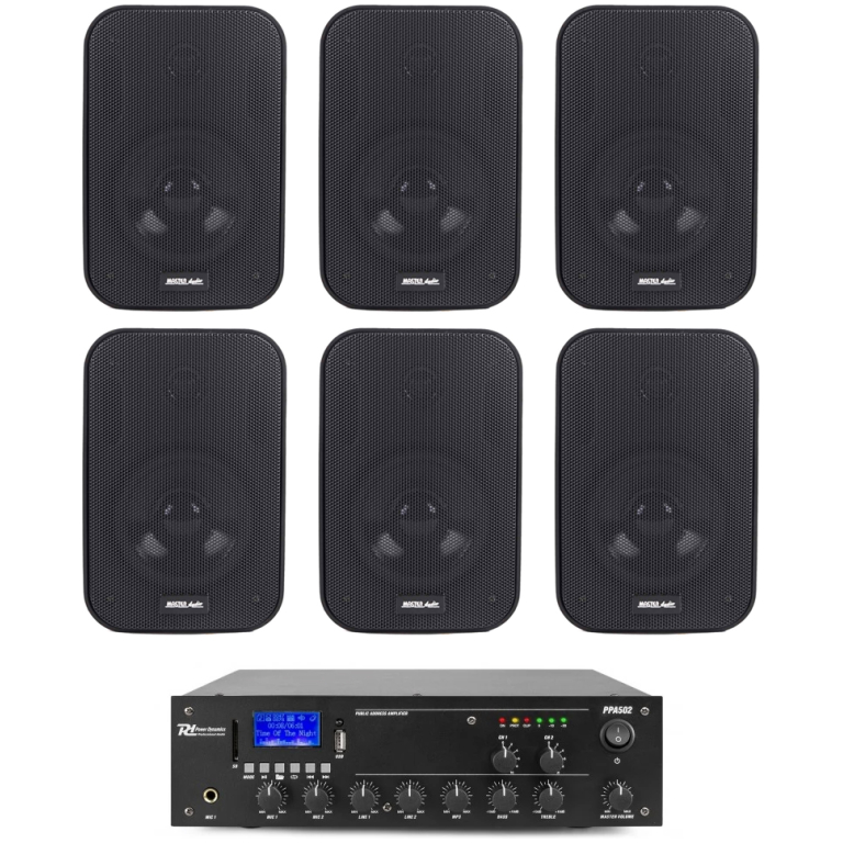 Sistem sonorizare spatiu comercial Master Audio CMP500B