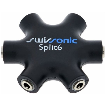 Spliter 6 jack-uri 3.5mm Swissonic Split6