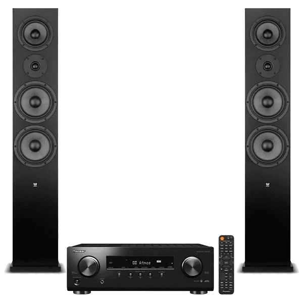 Set boxe Wilson Seven Black + Receiver Pioneer VSX534