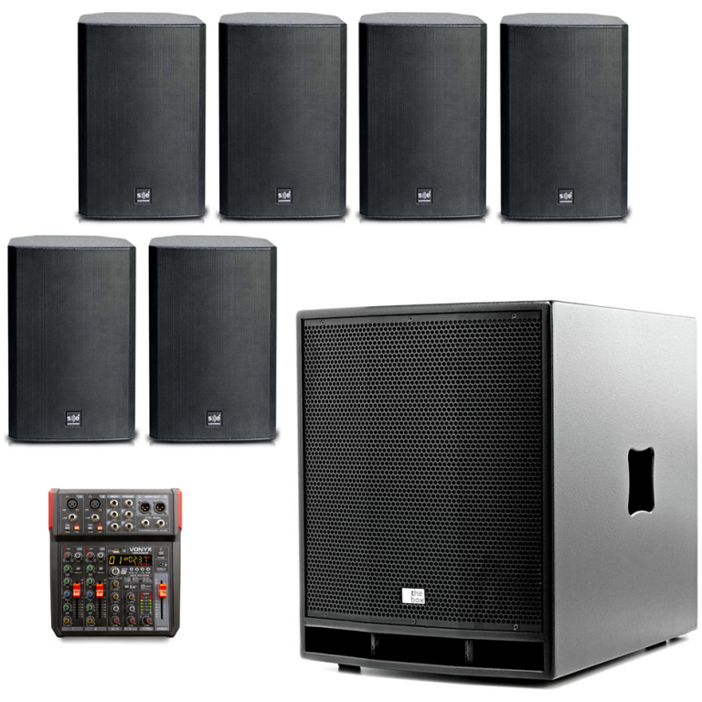 Sistem audio activ 6.1 sala sport - Acoustic Power 6