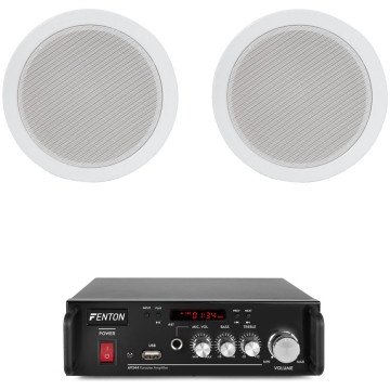 mini sistem audio 2 difuzoare tavan