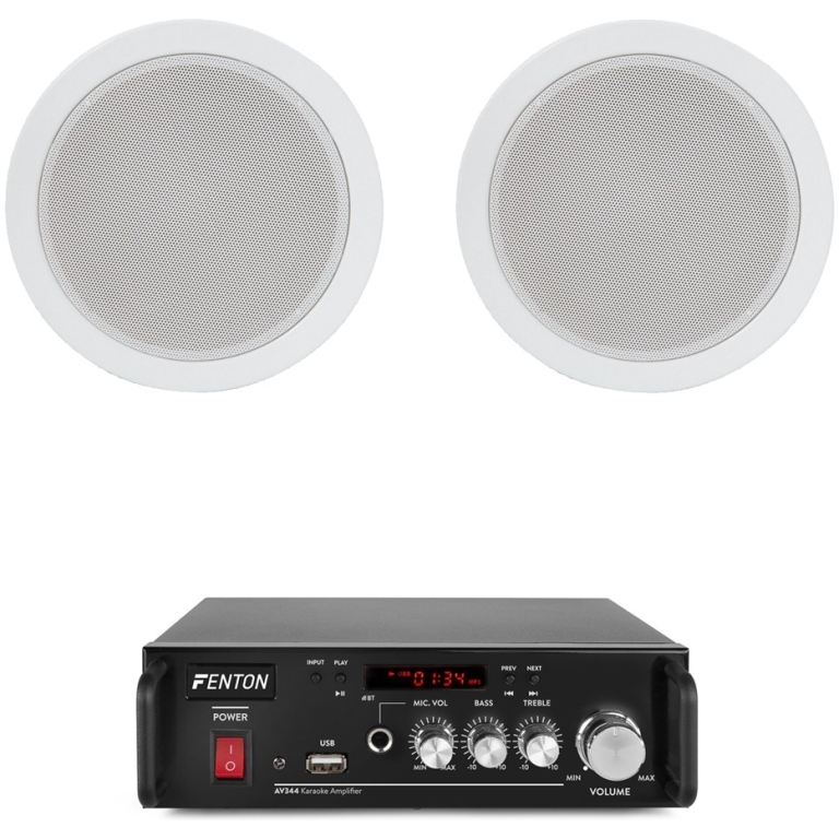 mini sistem audio 2 difuzoare tavan