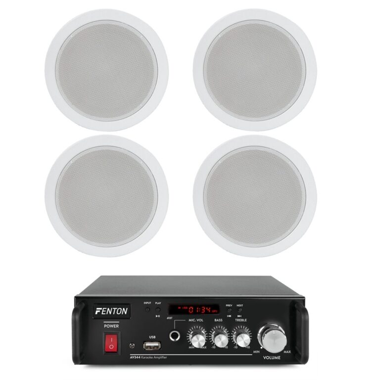 sistem audio 4 difuzoare tavan