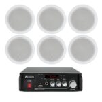 sistem audio 6 difuzoare tavan