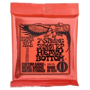 Ernie Ball 2615 Skinny Top Heavy 7 Set 7 corzi chitarra electrica