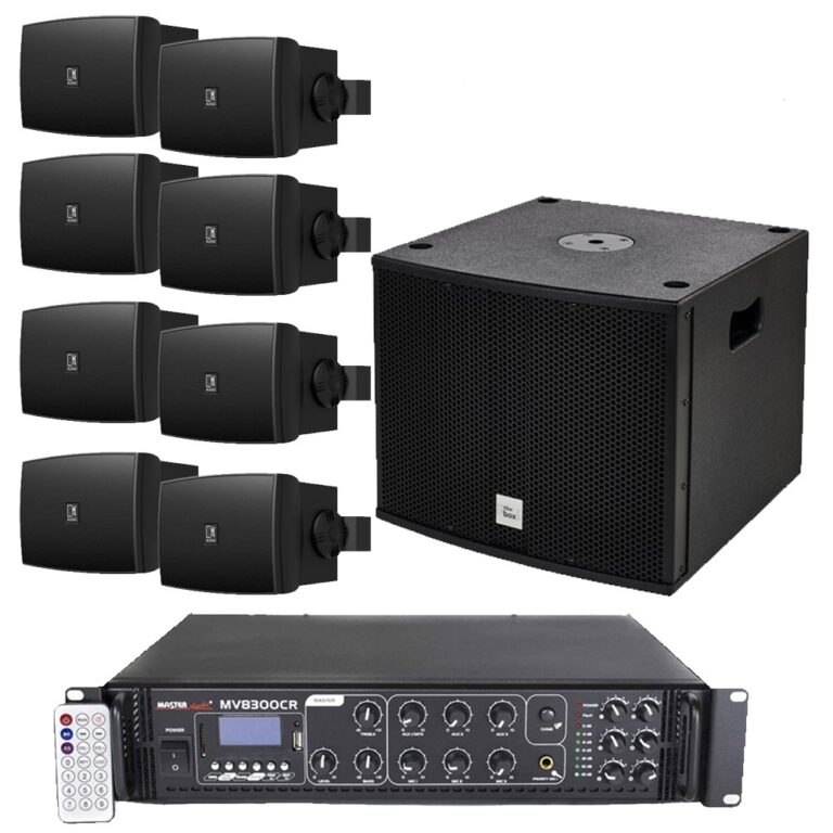 Sistem Sonorizare Restaurant Audac WX502MK2 + subwoofer