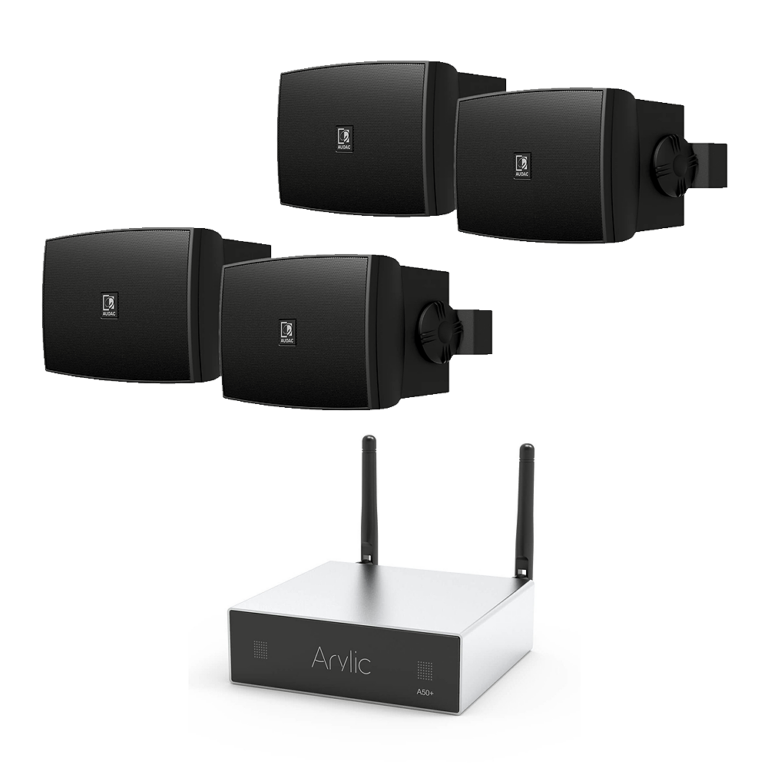 Sistem audio exterior Audac WX502MK2 OB, WI-FI, Bluetooth, USB