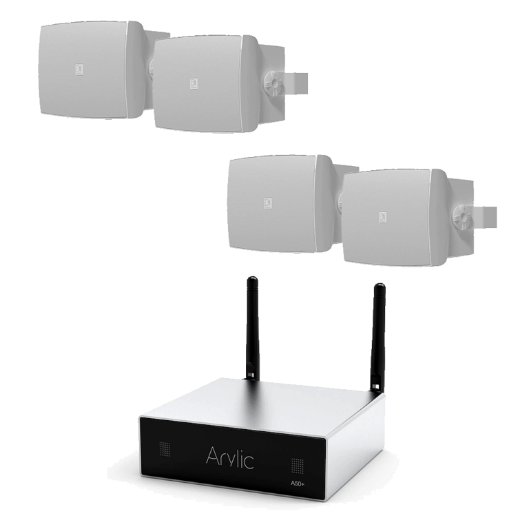 Sistem boxe exterior Audac WX502MK2 OW, WI-FI, Bluetooth, USB