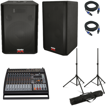 Sistem sonorizare live 600W Behringer PMP 4000