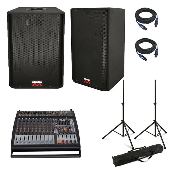 Sistem sonorizare live 600W Behringer PMP 4000 + boxe