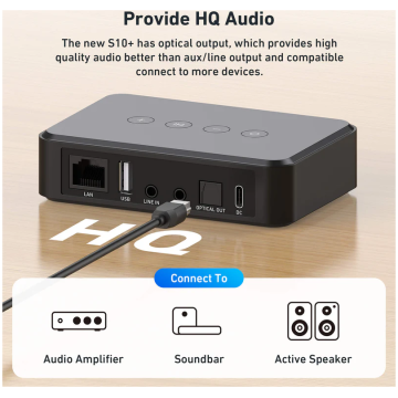 Streamer audio Arylic S10+ LAN, Wi-Fi, Bluetooth 5.0, Multiroom_02