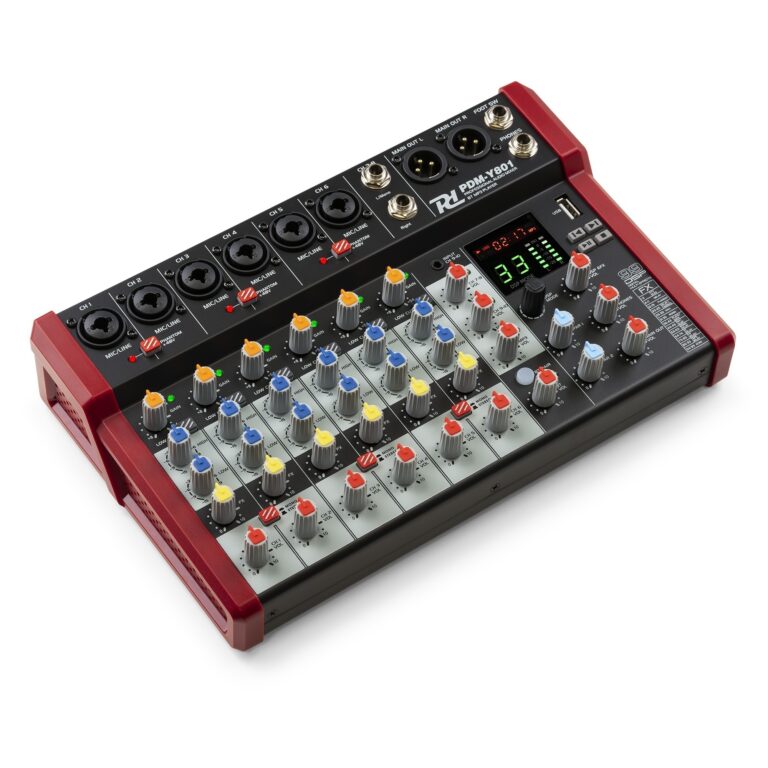 Mixer Power Dynamics PDM-Y801,8 canale, Bluetooth, USB
