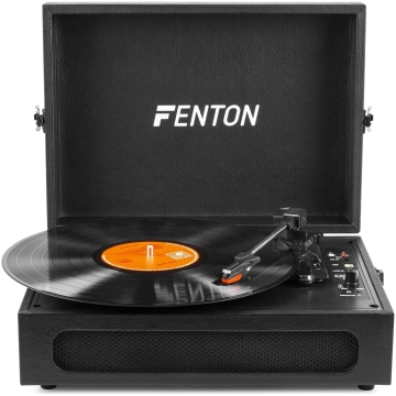 Pick-up cu Bluetooth Fenton RP118B, negru - imagine 4