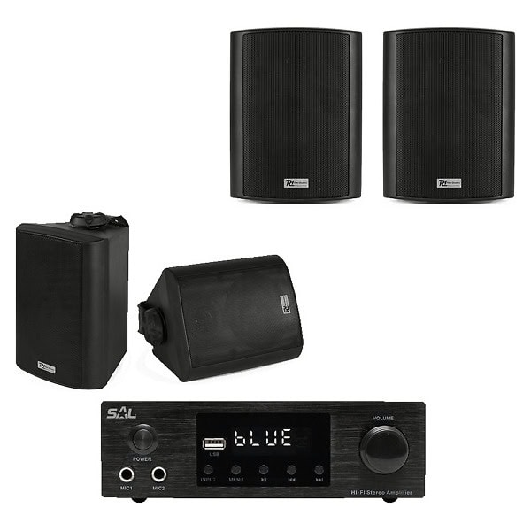 Sistem Sonorizare HoReCa Comercial 2, Bluetooth, USB, FM