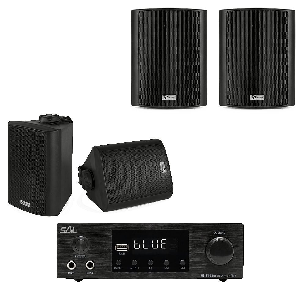 Sistem Sonorizare HoReCa Comercial 2, Bluetooth, USB, FM