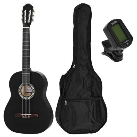 Set Chitara Clasica 4 4 Gewa Pure Basic Set Black