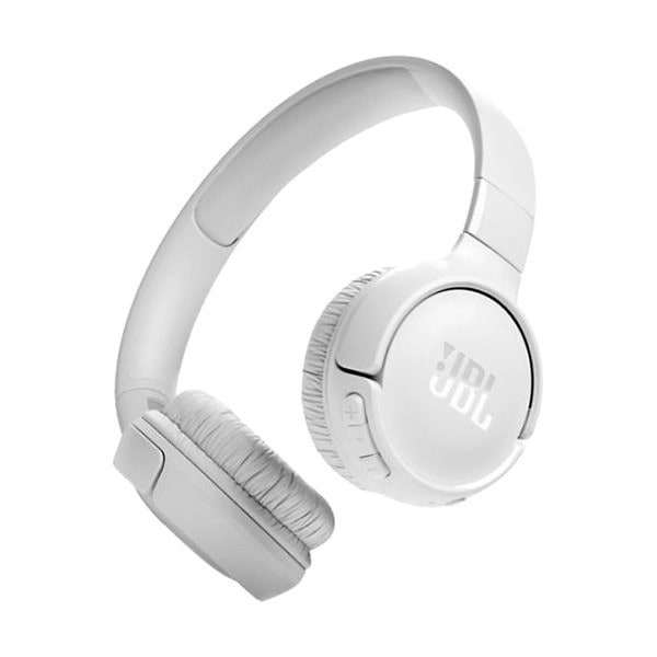 Casti Bluetooth On-Ear JBL TUNE 525BT, microfon, alb