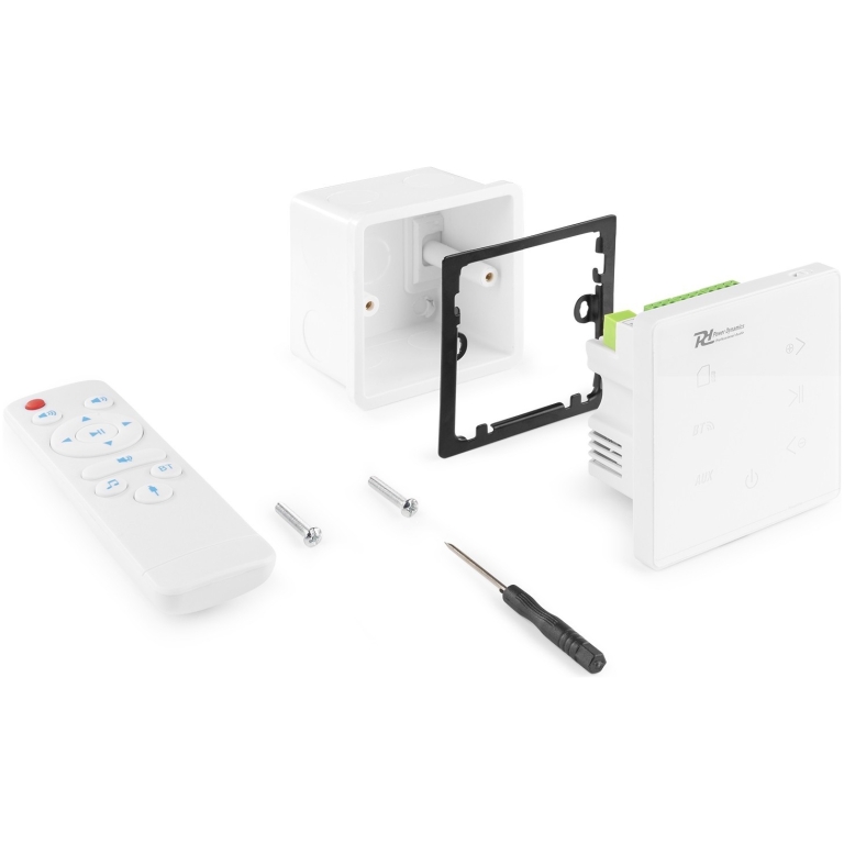 Completare kit de control pentru sistem electric inteligent Eldarom cu telecomandă și accesorii pentru instalare.