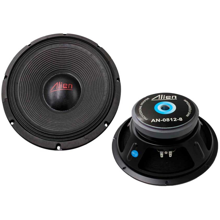 Difuzor auto Alien pentru sistem audio de înaltă calitate, woofer și tweeter pentru sunet clar și puternic, perfect pentru mașini.