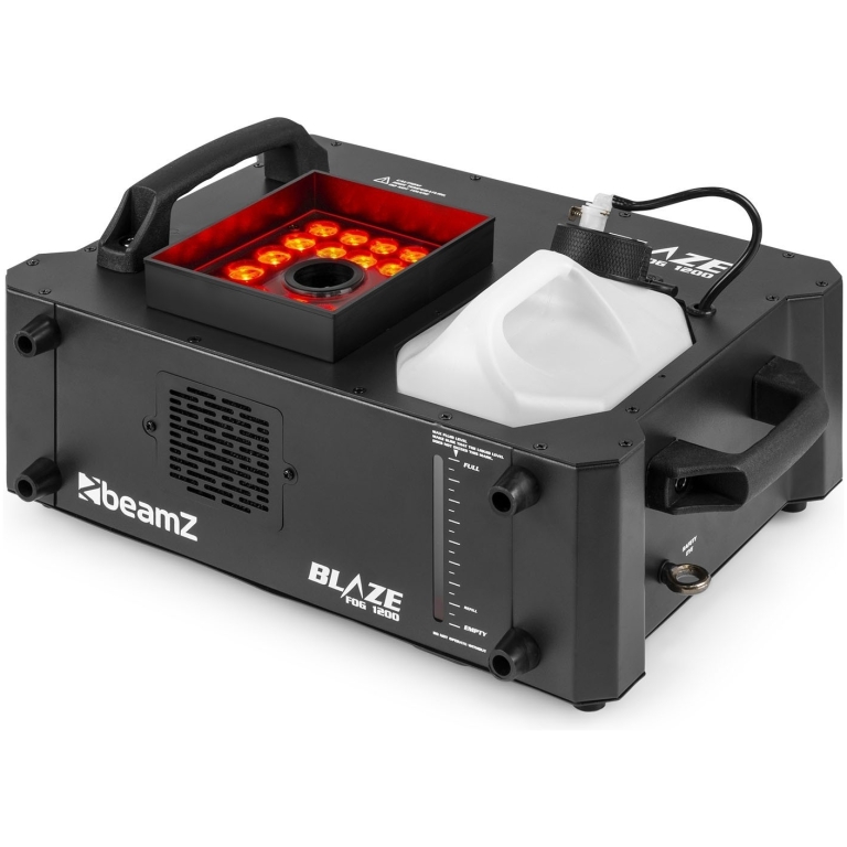Boeing de lichid de răcire pentru sisteme de gaming și streaming, Blaze FOG 1200, cu iluminare LED roșie și rezervor de 1 litru.