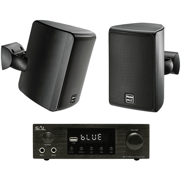 Sistem boxe terasa Magnat Symbol X160 Negre