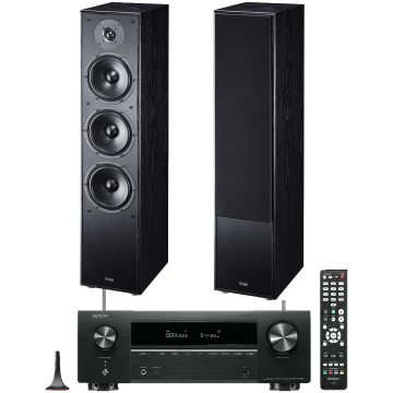 Sistem stereo Denon AVR-X580BT + Magnat Monitor S70
