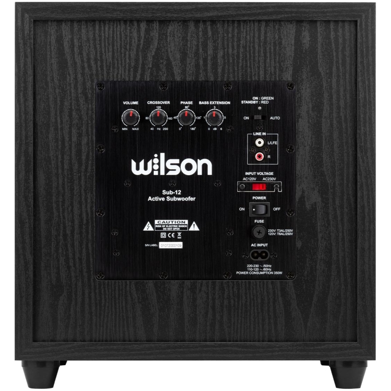 Subwoofer activ Wilson SUB-12 Black_03